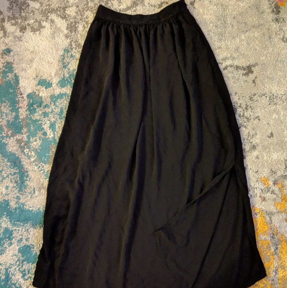 Black Banana Republic Maxi Skirt
